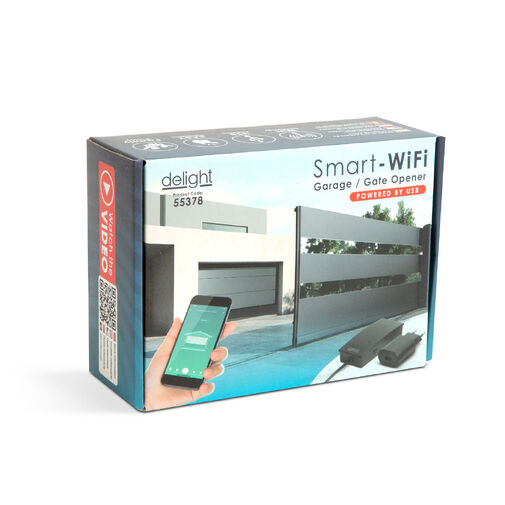 55378 • Smart Wi-Fi-s garázsnyitó szett - USB-s - nyitásérzékelővel