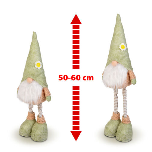 11575 • Textil dekoráció - manó - teleszkópos - 60 cm