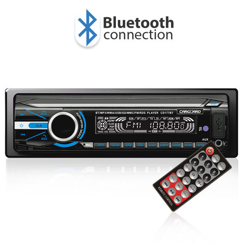 39702B • MP3 lejátszó Bluetooth-szal, FM tunerrel és SD / MMC / USB olvasóval