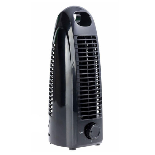51107 • Opus 2 mini asztali ventilátor - 220-240V AC - 100 x 116 x 275 mm - fekete