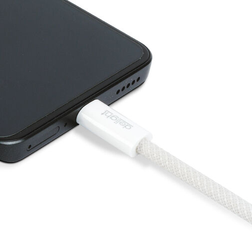 55555WH-1 • Notebook töltőkábel - adatkábel - Type-C / Type-C - fehér - 1 m - 5 A - 240 W