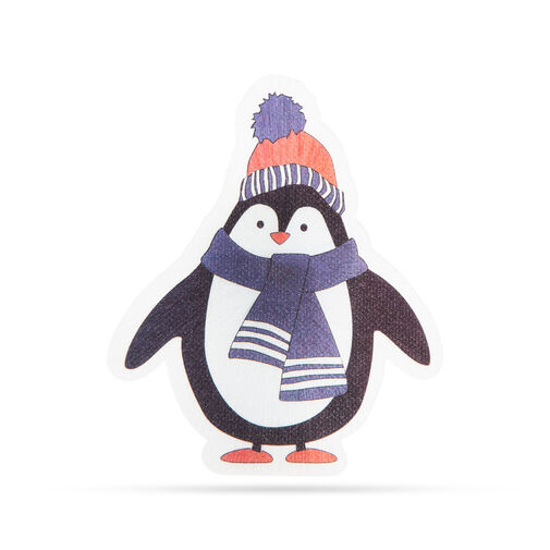 56513B • Karácsonyi RGB LED dekor - öntapadós - pingvin