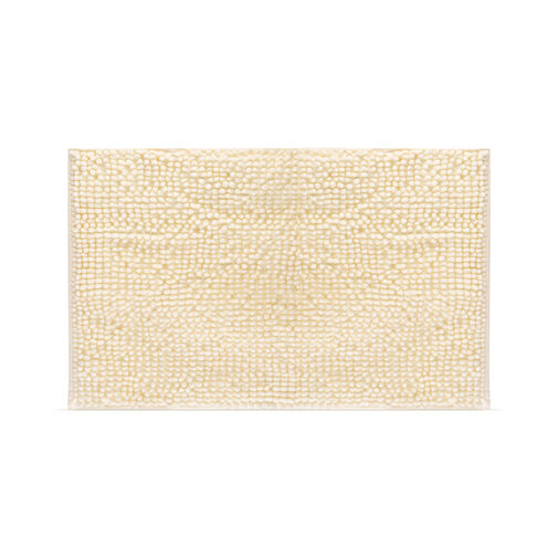 57157B • Fürdőszobai kilépőszőnyeg - hosszúszálú - bézs - 60 x 40 cm