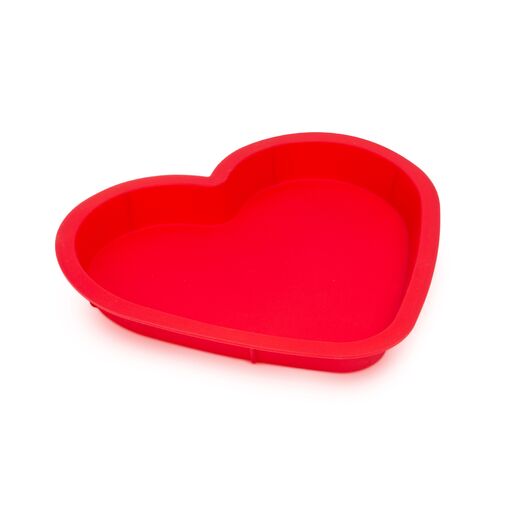 57521 • Szilikon szív alakú sütőforma - piros