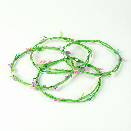 57947 • Húsvéti színes koszorú - 65 cm - 4 db / csomag