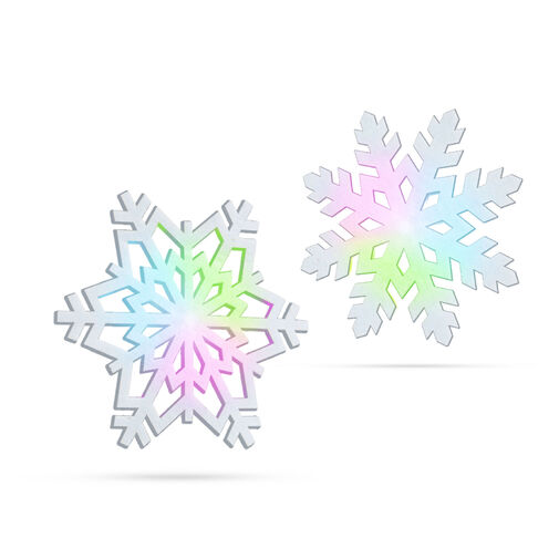 58063 • Világító hópehely - RGB LED-del - 10 cm
