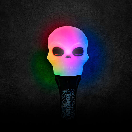58113C • Halloween-i LED lámpa - koponya - elemes