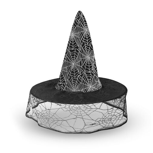 58152 • Halloween-i boszorkány kalap - 2 szín - poliészter - 38 cm