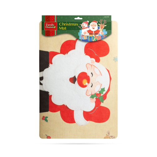 58279C • Karácsonyi lábtörlő - mikulás - 58 x 38 cm