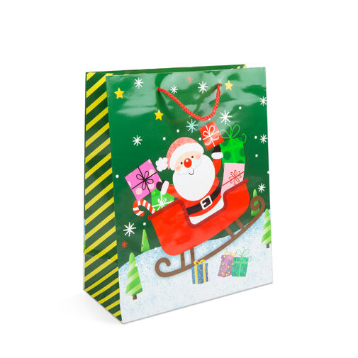 58298 • Karácsonyi ajándéktasak - papír - 265 x 127 x 330 mm - 4 féle / csomag - 12 db / csomag