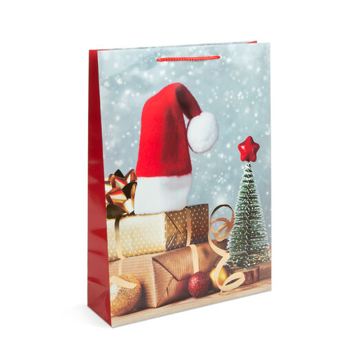 58300 • Karácsonyi ajándéktasak - papír - 330 x 102 x 457 mm - 4 féle / csomag - 12 db / csomag