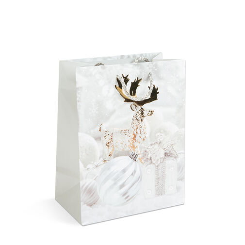 58301 • Karácsonyi ajándéktasak - papír - 178 x 102 x 228 mm - 4 féle / csomag - 12 db / csomag