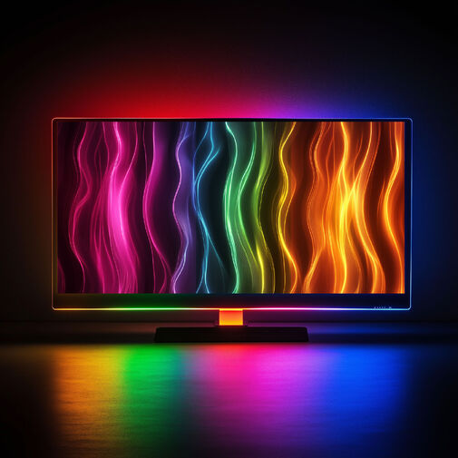 58387 • Smart TV fényfüzér - USB - 30 RGB LED - 3 m - Bluetooth