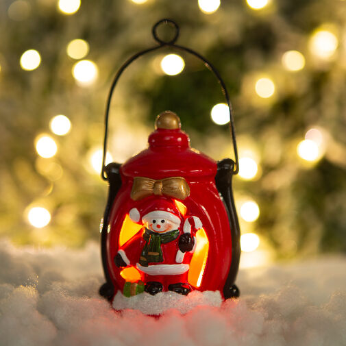 58936C • Karácsonyi LED-es lámpás - 3 féle - 7,5 x 11,5 cm