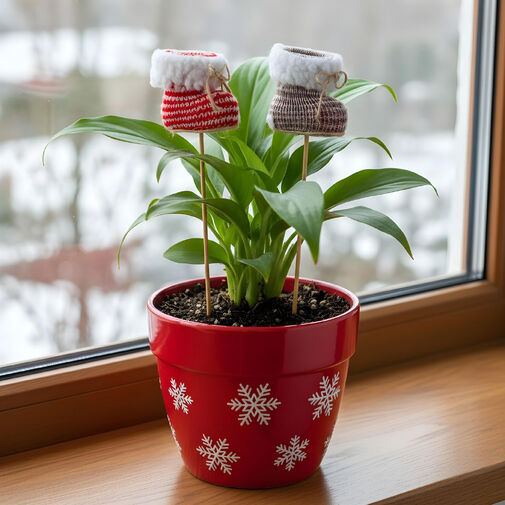 59511 • Leszúrható dekoráció - csizma - 50 x 7 cm - 4 féle