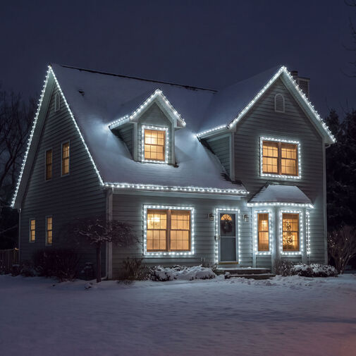 59768CT • Fényfüzér - 20 m - hidegfehér - 400 LED - 220-240V - 6W - átlátszó kábel