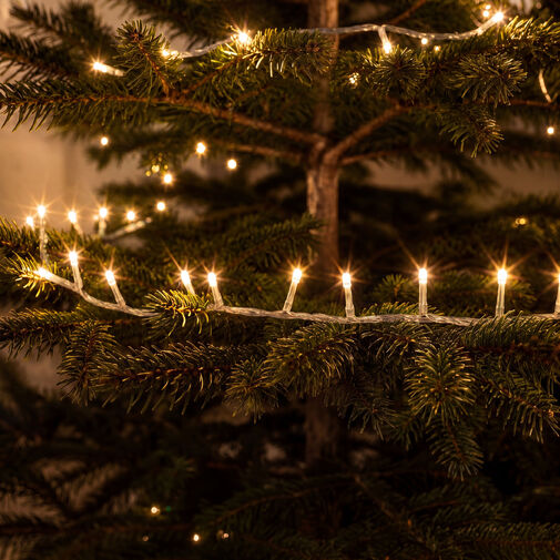 59771W • Fényfüzér - 50 m - melegfehér - 1000 LED - 220-240V - 9W - átlátszó kábel