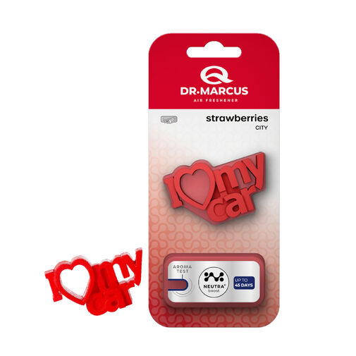 DRM76936 • Dr. Marcus CITY I LOVE MY CAR STRAWBERRIES Illatosító