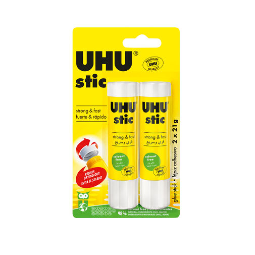 U52190 • UHU duo stick ragasztóstift - 2 x 21 g / csomag